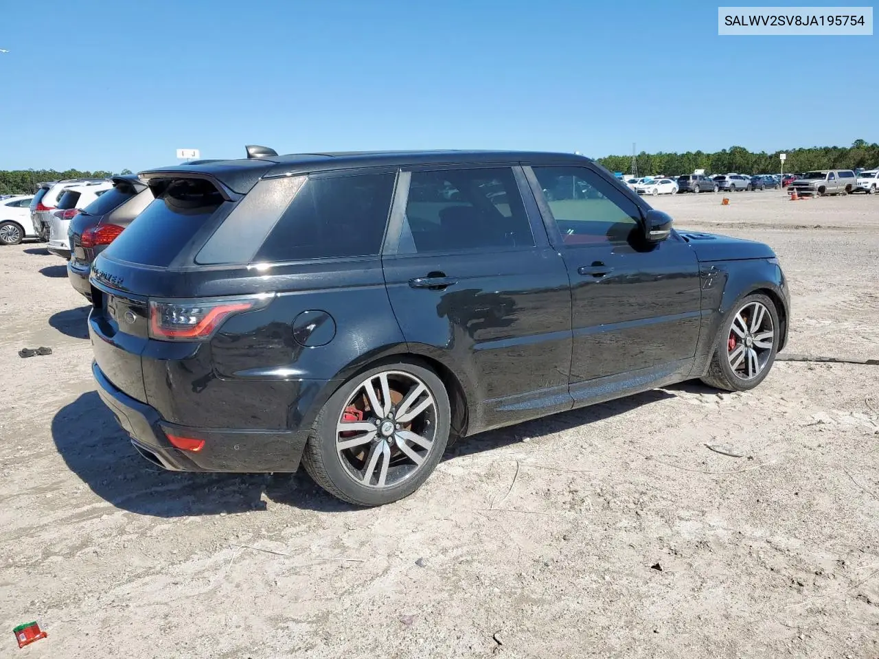 SALWV2SV8JA195754 2018 Land Rover Range Rover Sport Hse Dynamic