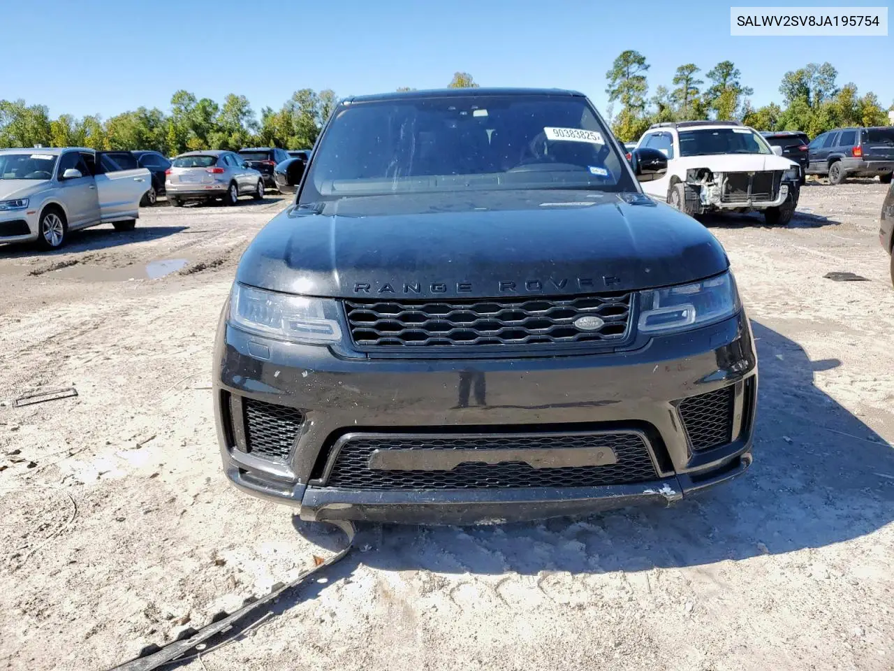SALWV2SV8JA195754 2018 Land Rover Range Rover Sport Hse Dynamic