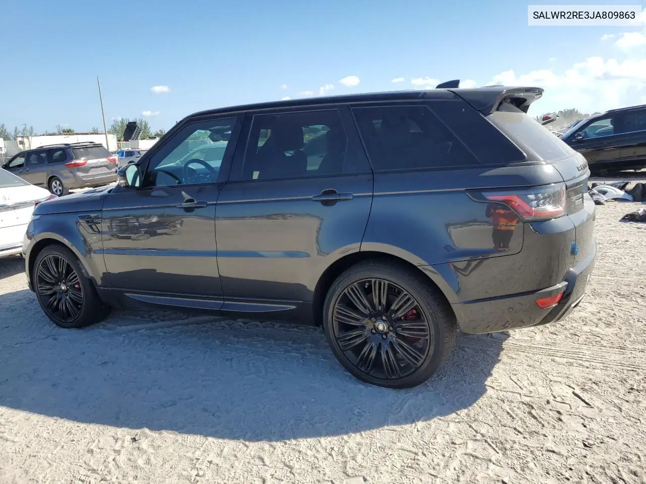 SALWR2RE3JA809863 2018 Land Rover Range Rover Sport Supercharged Dynamic