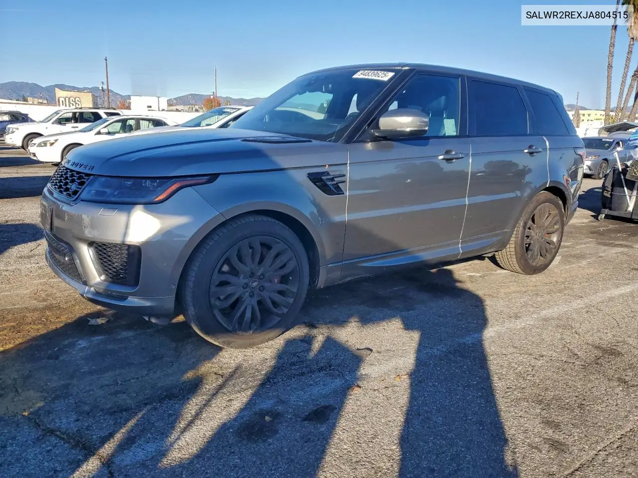 SALWR2REXJA804515 2018 Land Rover Range Rover Sport Supercharged Dynamic