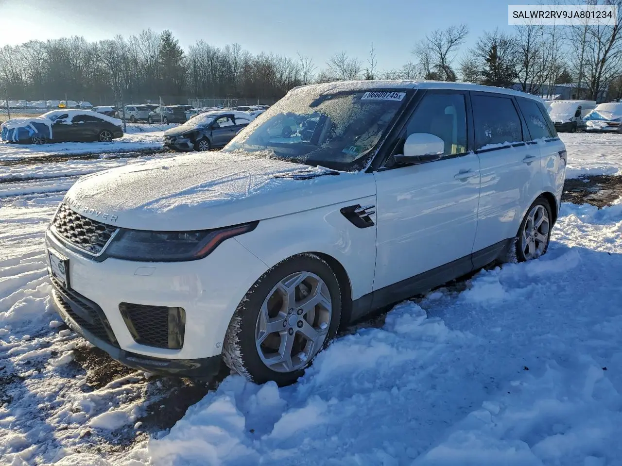 SALWR2RV9JA801234 2018 Land Rover Range Rover Sport Hse