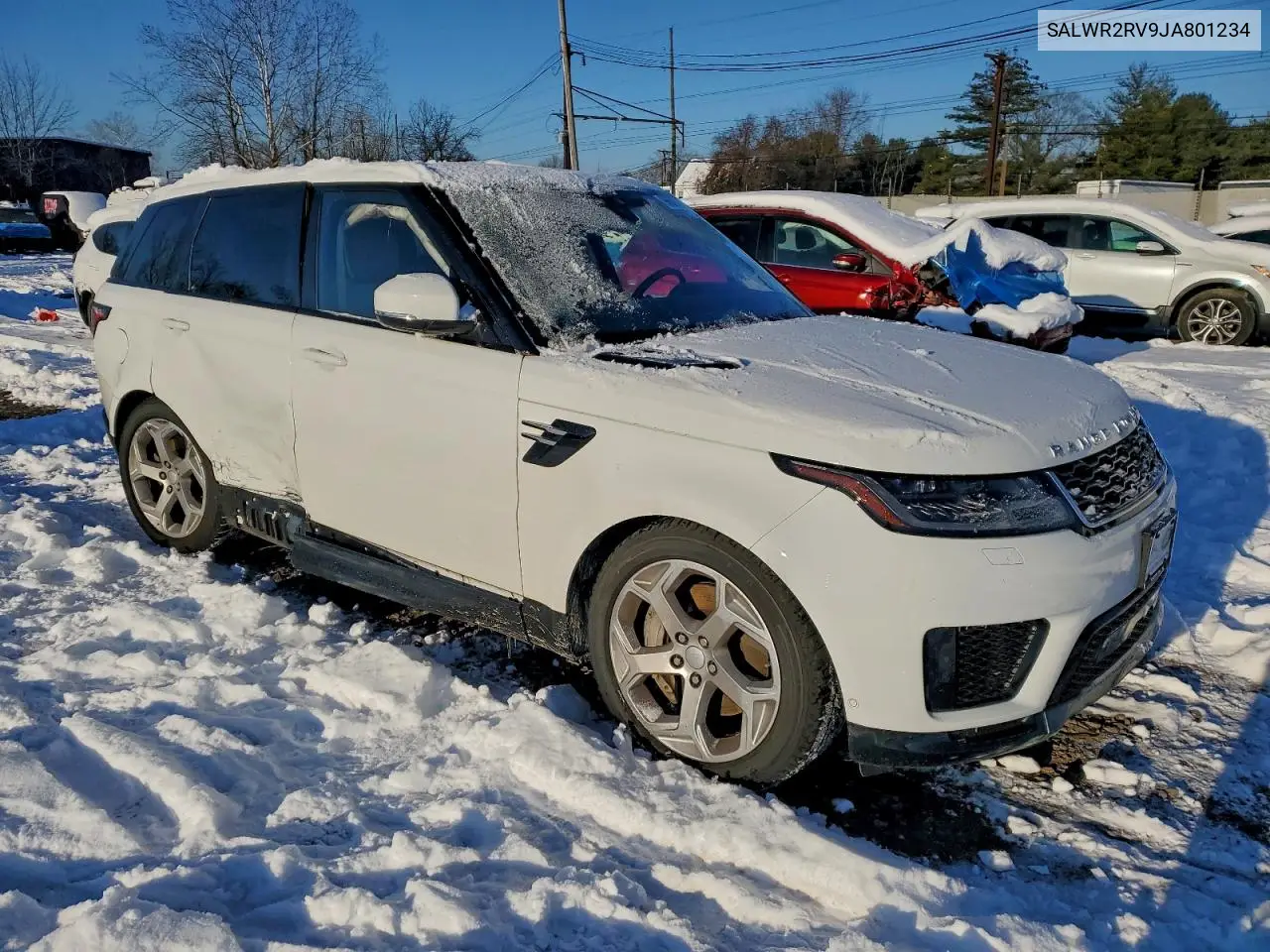 SALWR2RV9JA801234 2018 Land Rover Range Rover Sport Hse