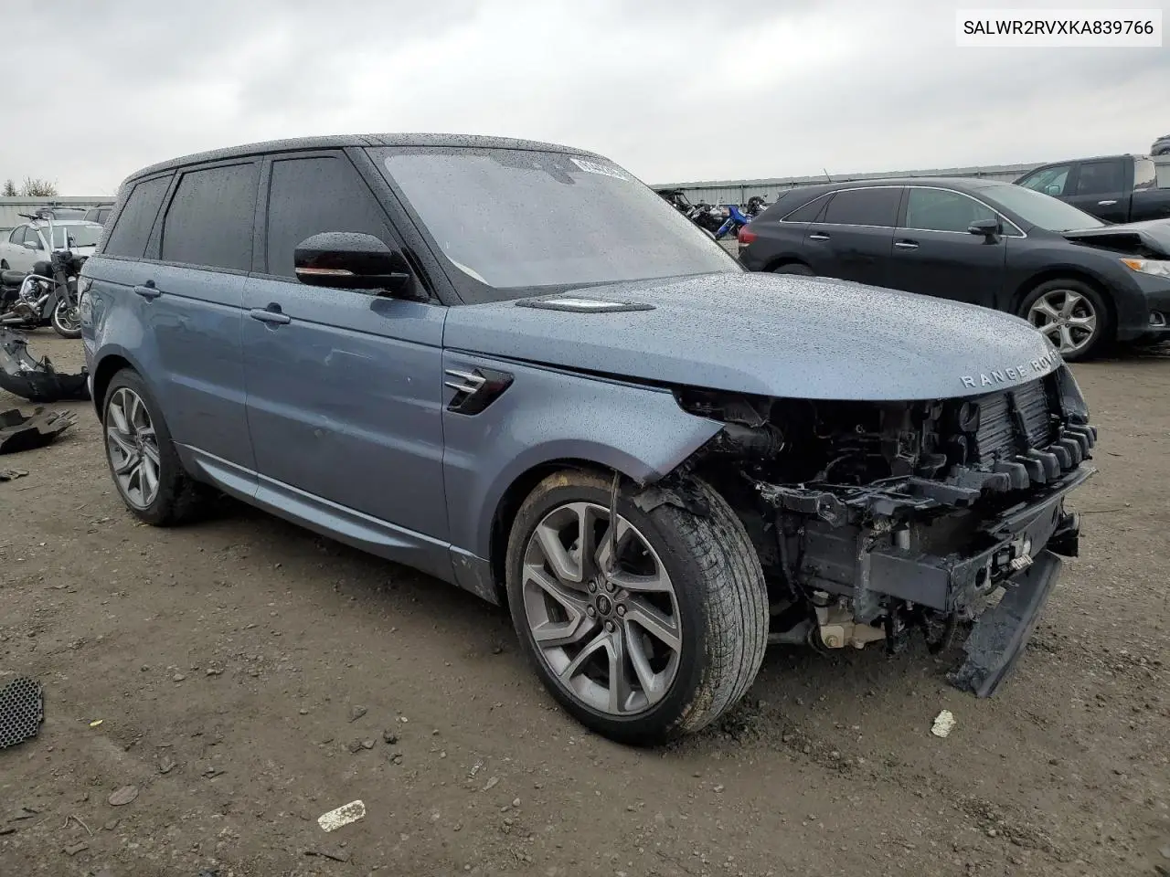 SALWR2RVXKA839766 2019 Land Rover Range Rover Sport Hse