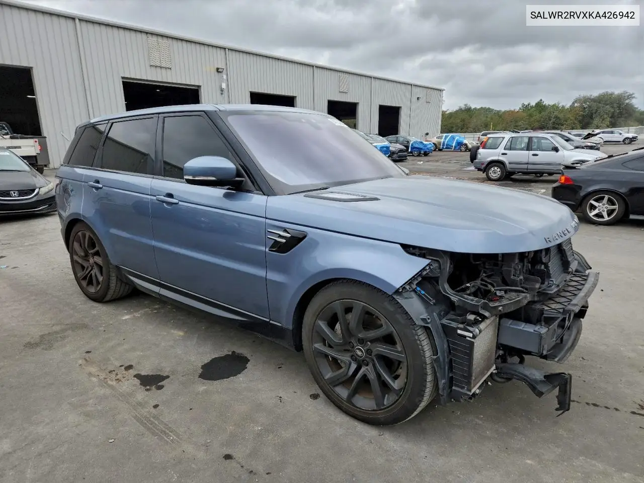 SALWR2RVXKA426942 2019 Land Rover Range Rover Sport Hse