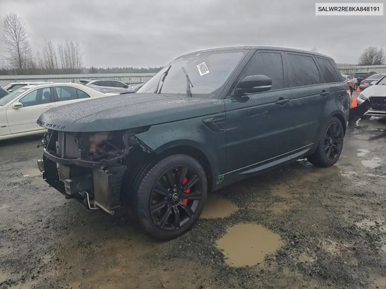 SALWR2RE8KA848191 2019 Land Rover Range Rover Sport Supercharged Dynamic