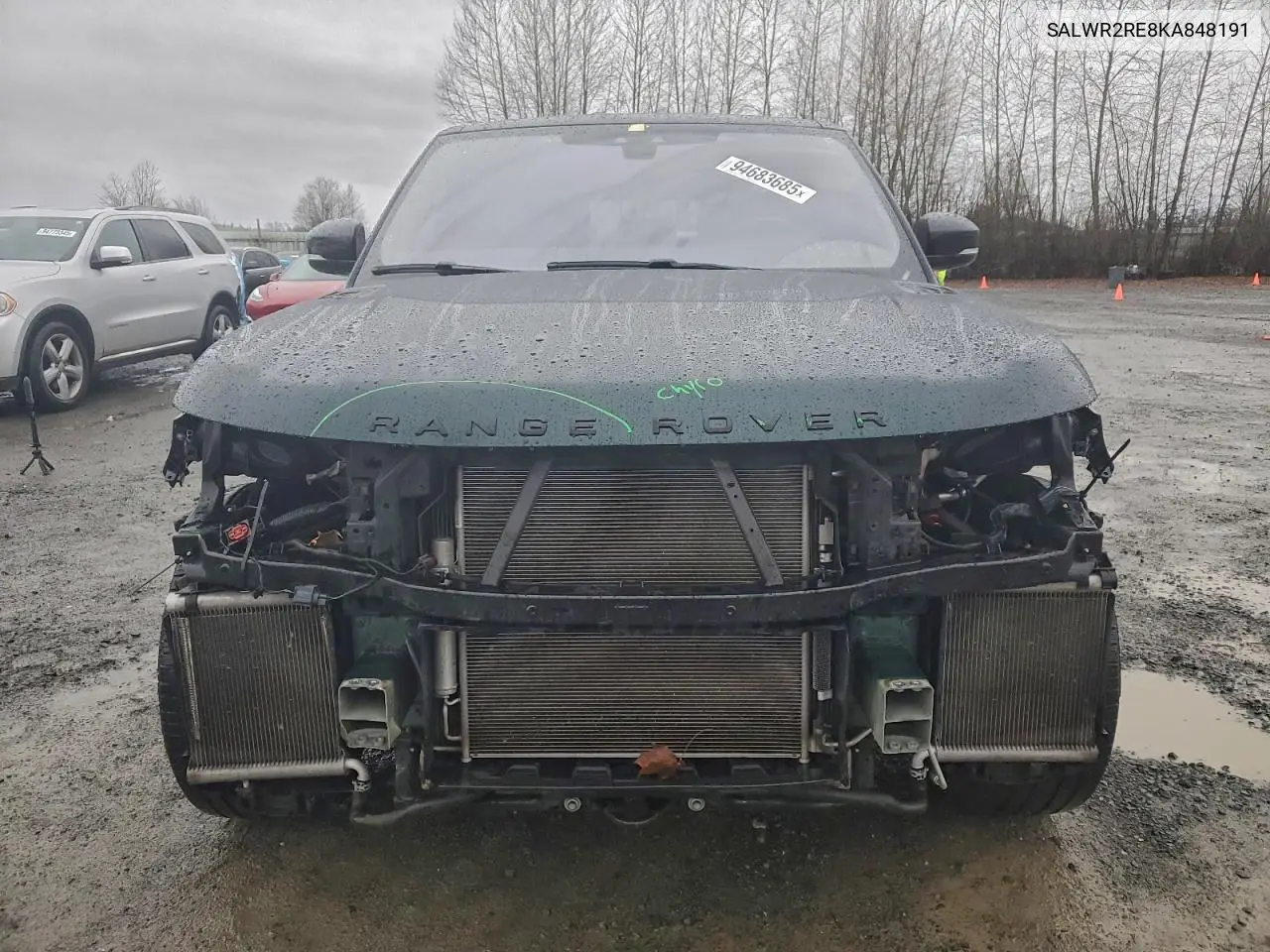 SALWR2RE8KA848191 2019 Land Rover Range Rover Sport Supercharged Dynamic