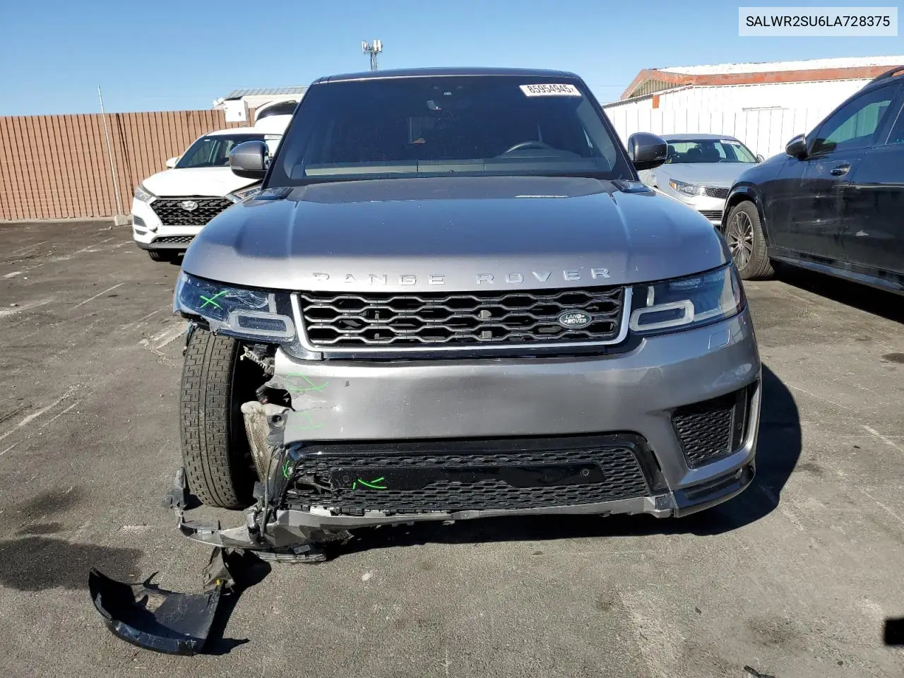 SALWR2SU6LA728375 2020 Land Rover Range Rover Sport Hse