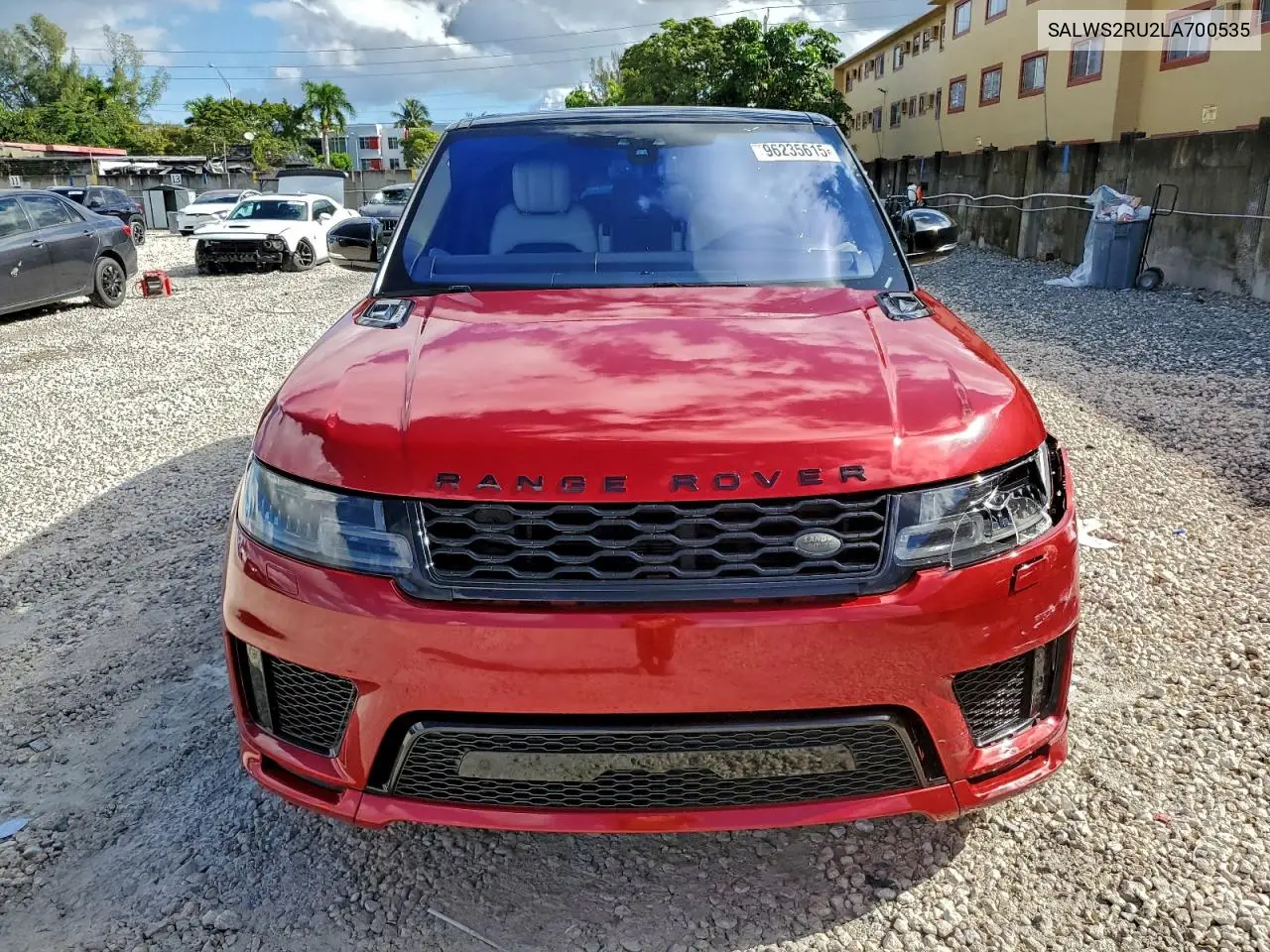 SALWS2RU2LA700535 2020 Land Rover Range Rover Sport Hst
