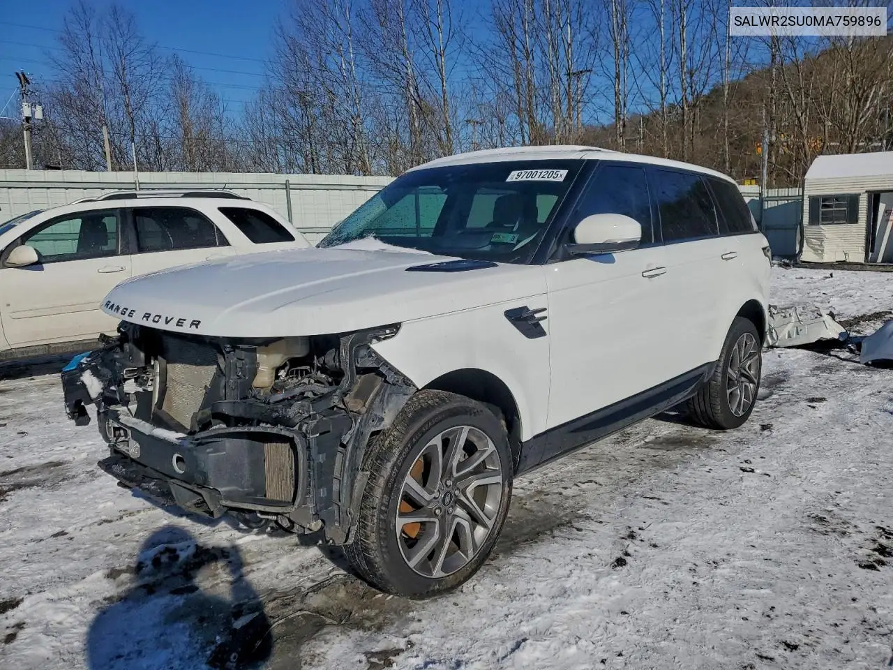 SALWR2SU0MA759896 2021 Land Rover Range Rover Sport Hse Silver Edition