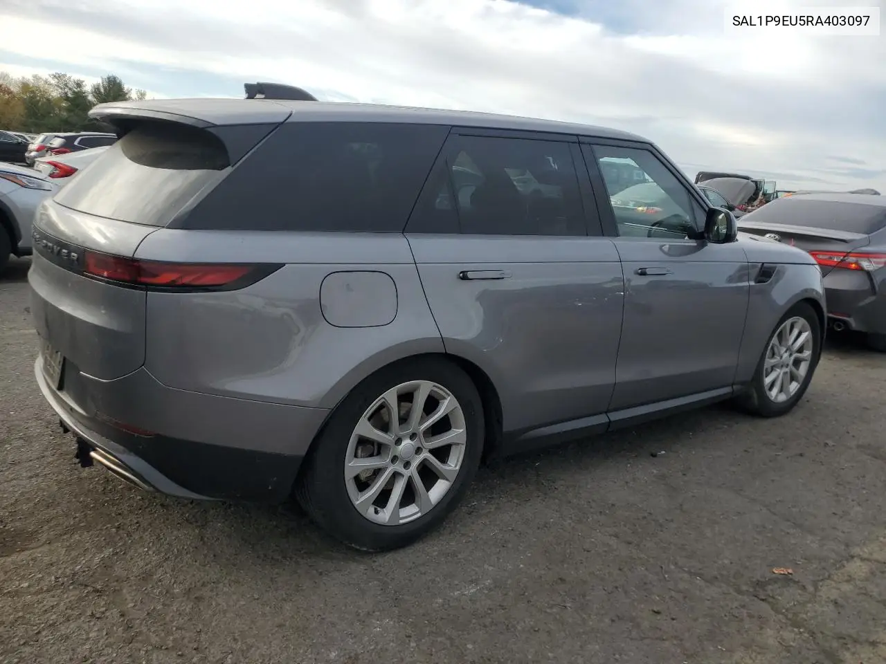 SAL1P9EU5RA403097 2024 Land Rover Range Rover Sport Se