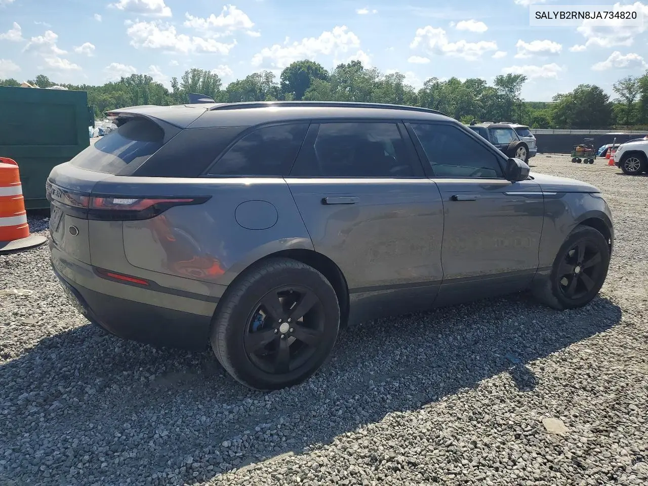 SALYB2RN8JA734820 2018 Land Rover Range Rover Velar S