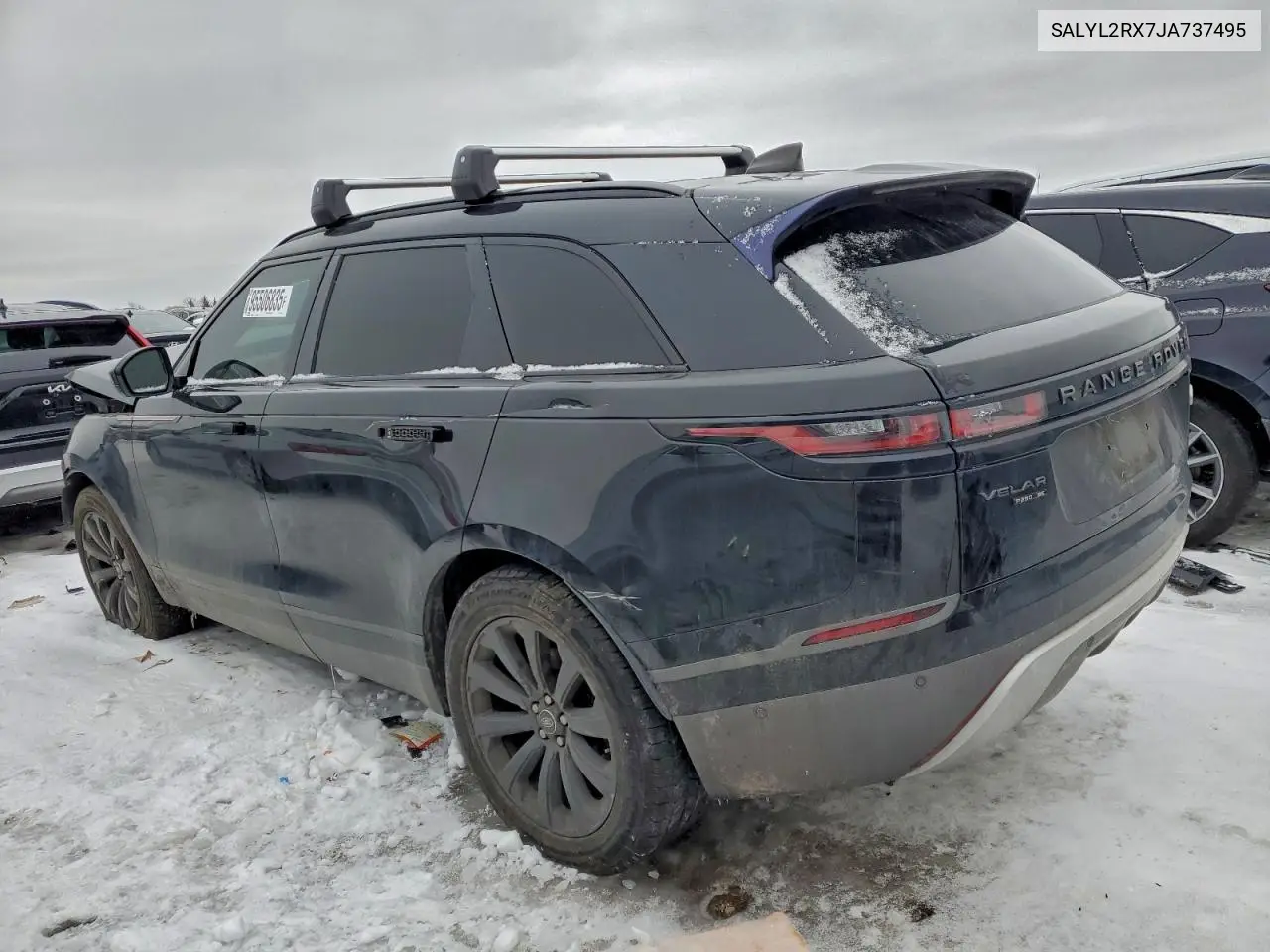 SALYL2RX7JA737495 2018 Land Rover Range Rover Velar R-Dynamic Se