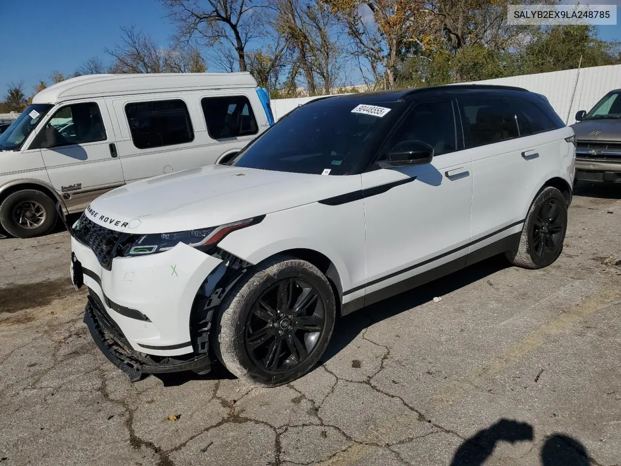 SALYB2EX9LA248785 2020 Land Rover Range Rover Velar S