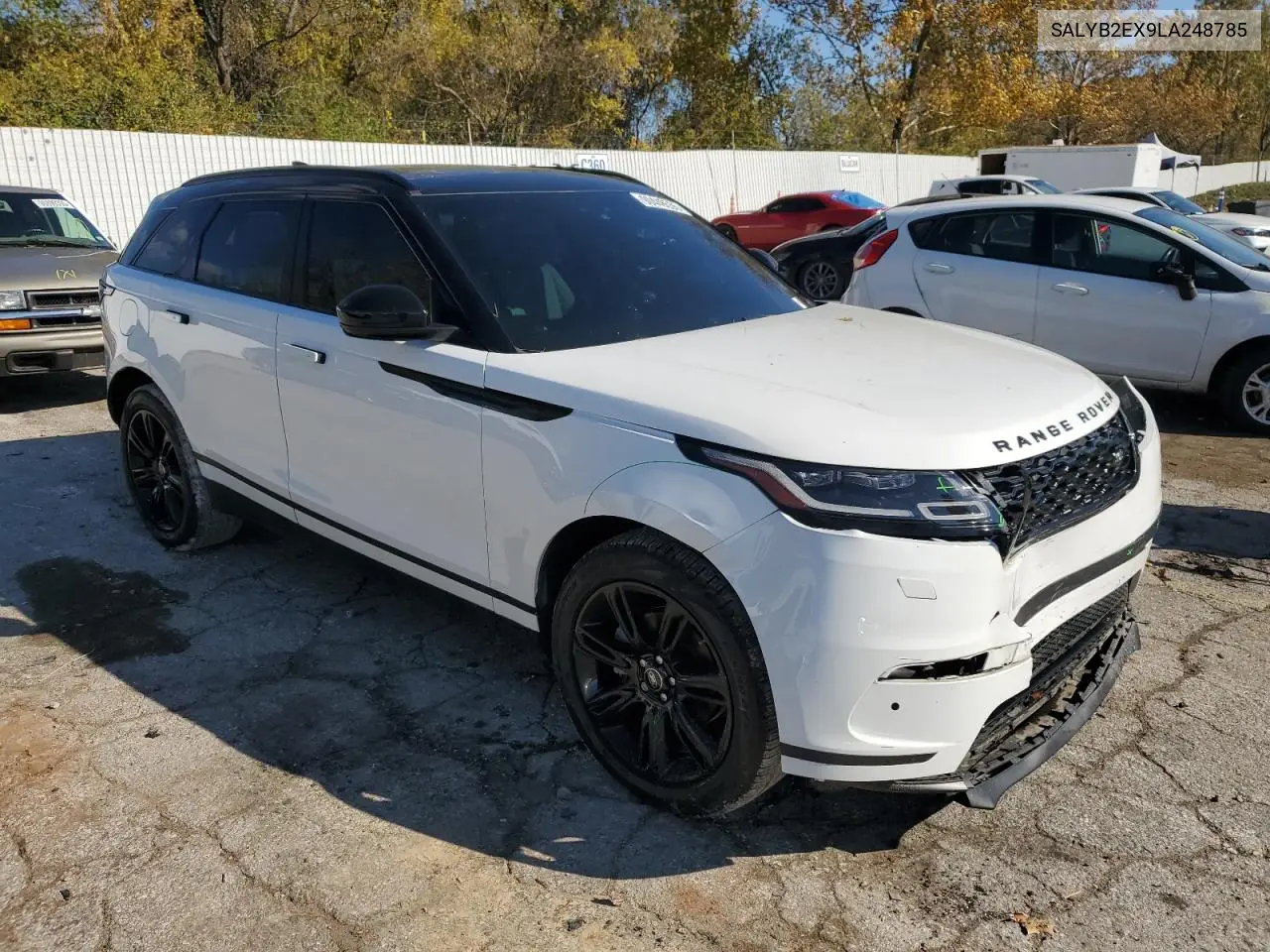 SALYB2EX9LA248785 2020 Land Rover Range Rover Velar S