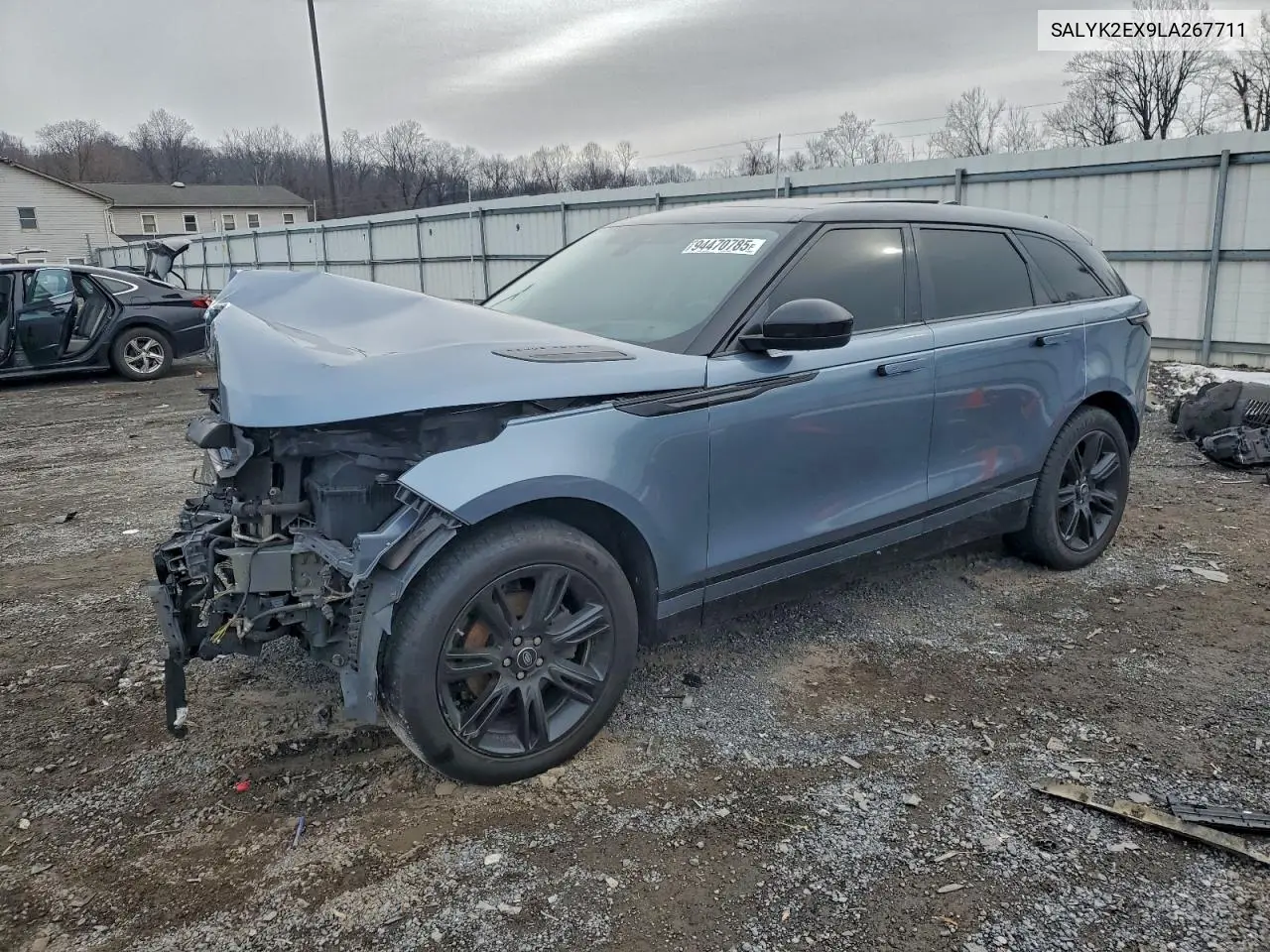 SALYK2EX9LA267711 2020 Land Rover Range Rover Velar R-Dynamic S