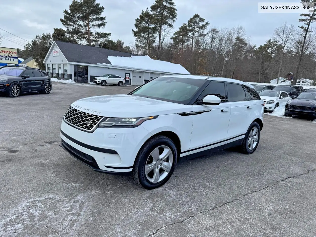 2022 Land Rover Range Rover Velar S VIN: SALYJ2EX4NA331868 Lot: 76286885