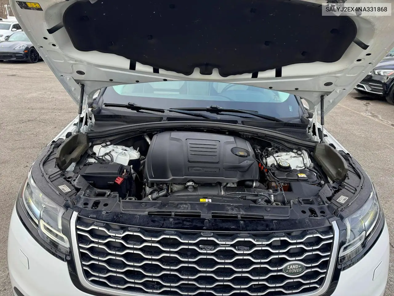 2022 Land Rover Range Rover Velar S VIN: SALYJ2EX4NA331868 Lot: 76286885
