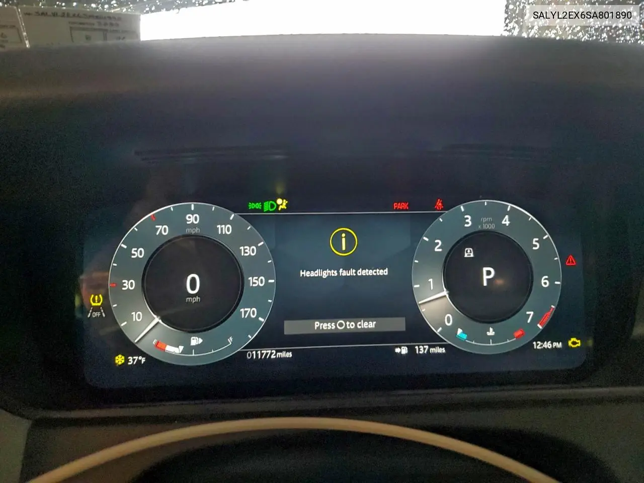 SALYL2EX6SA801890 2025 Land Rover Range Rover Velar Dynamic Se