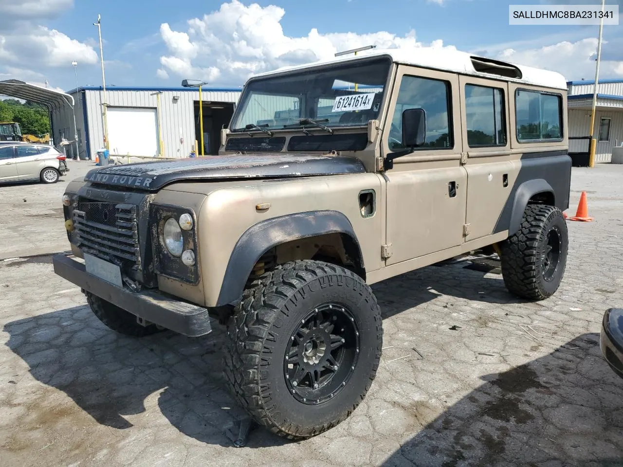 1980 Land Rover Defender VIN: SALLDHMC8BA231341 Lot: 61241614