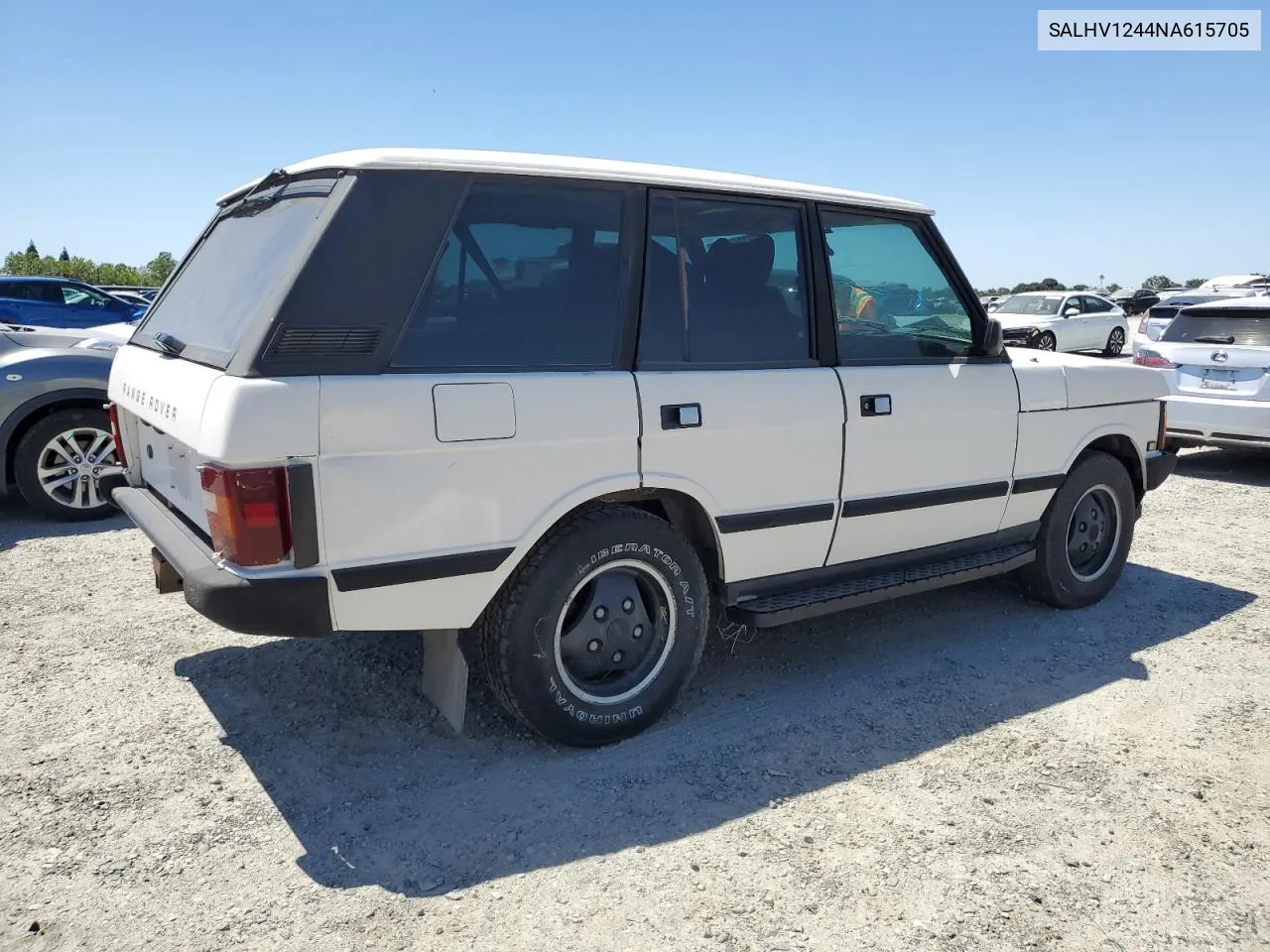 1992 Land Rover Range Rover VIN: SALHV1244NA615705 Lot: 57764894