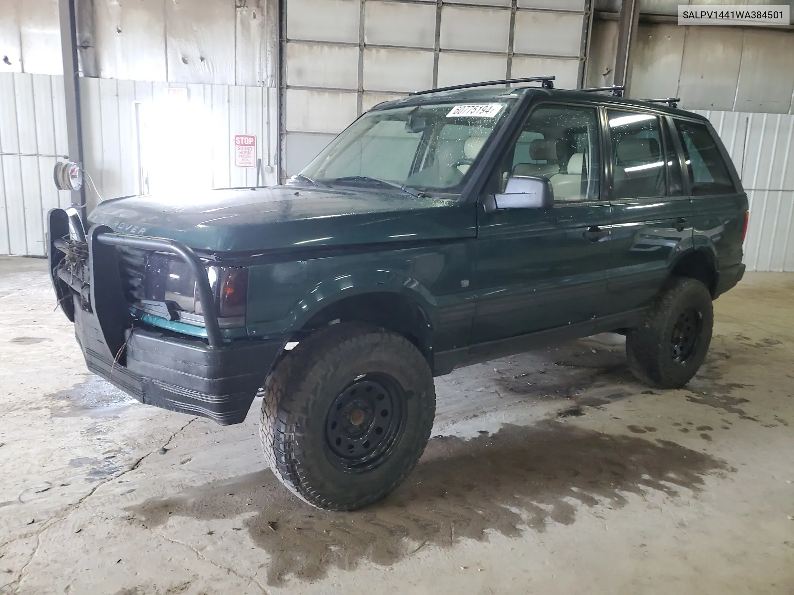 1998 Land Rover Range Rover 4.6 Hse Long Wheelbase VIN: SALPV1441WA384501 Lot: 60775194