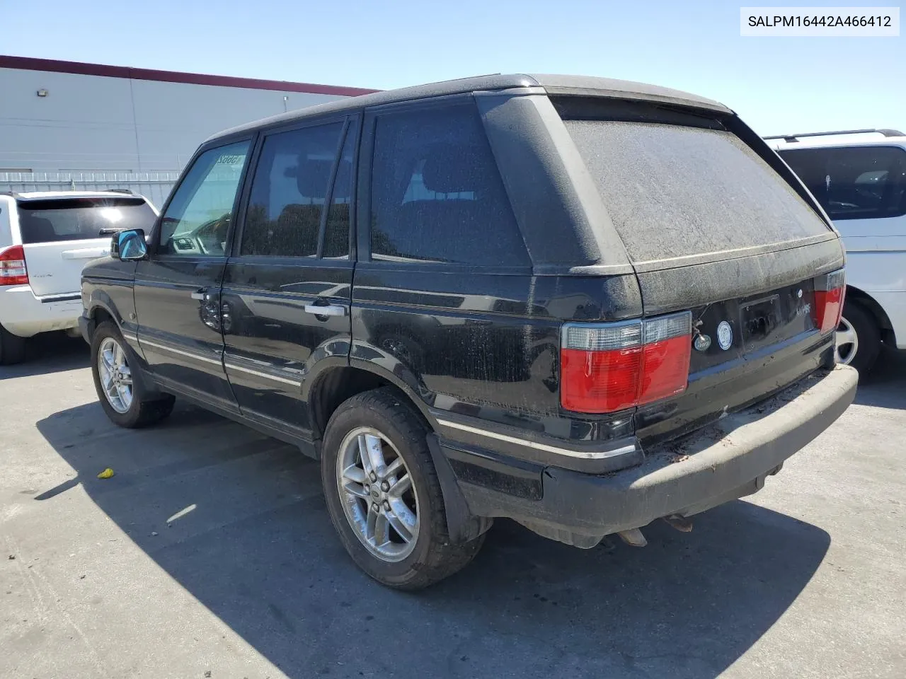 2002 Land Rover Range Rover 4.6 Hse Long Wheelbase VIN: SALPM16442A466412 Lot: 56625074