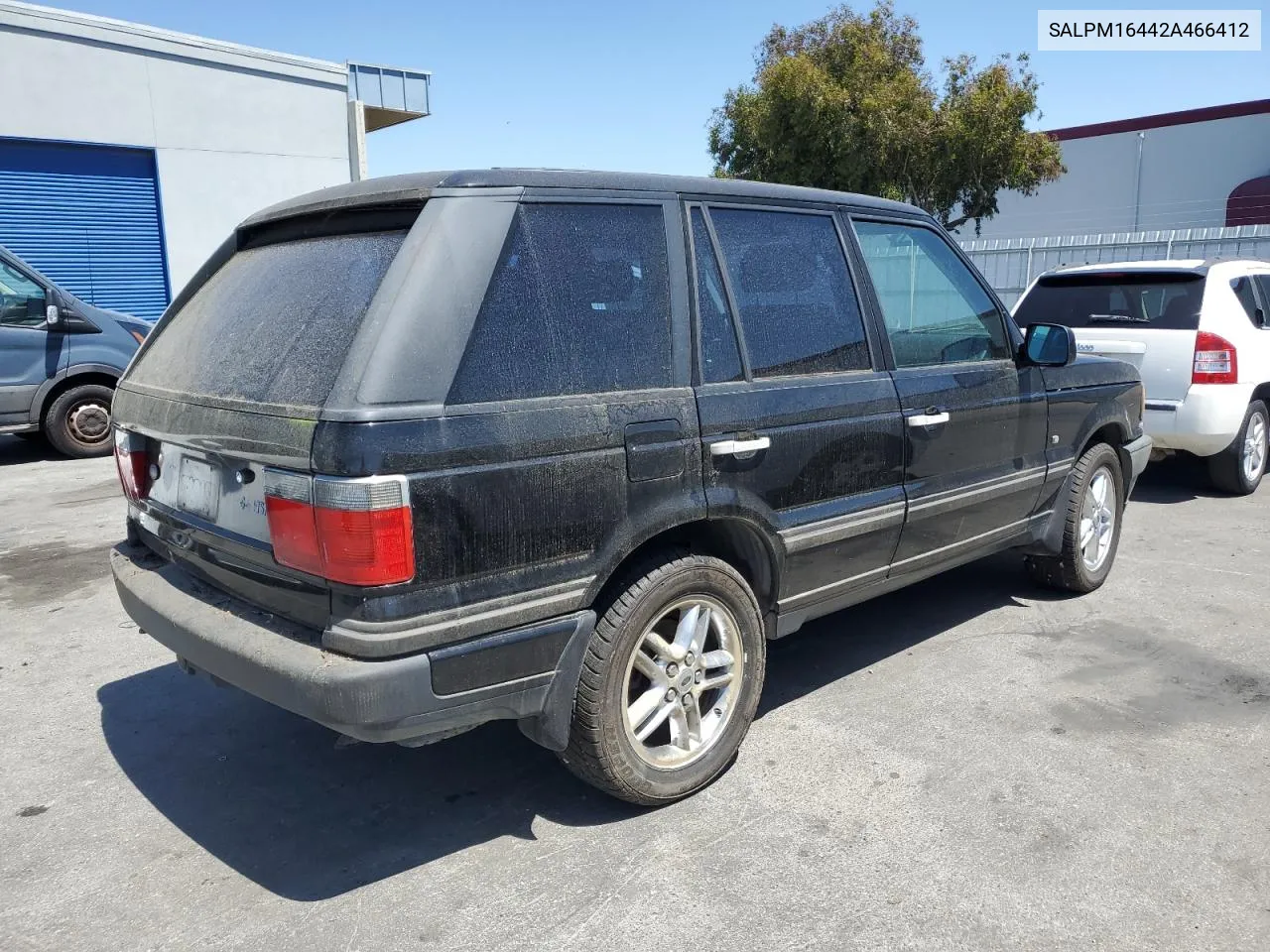 2002 Land Rover Range Rover 4.6 Hse Long Wheelbase VIN: SALPM16442A466412 Lot: 56625074