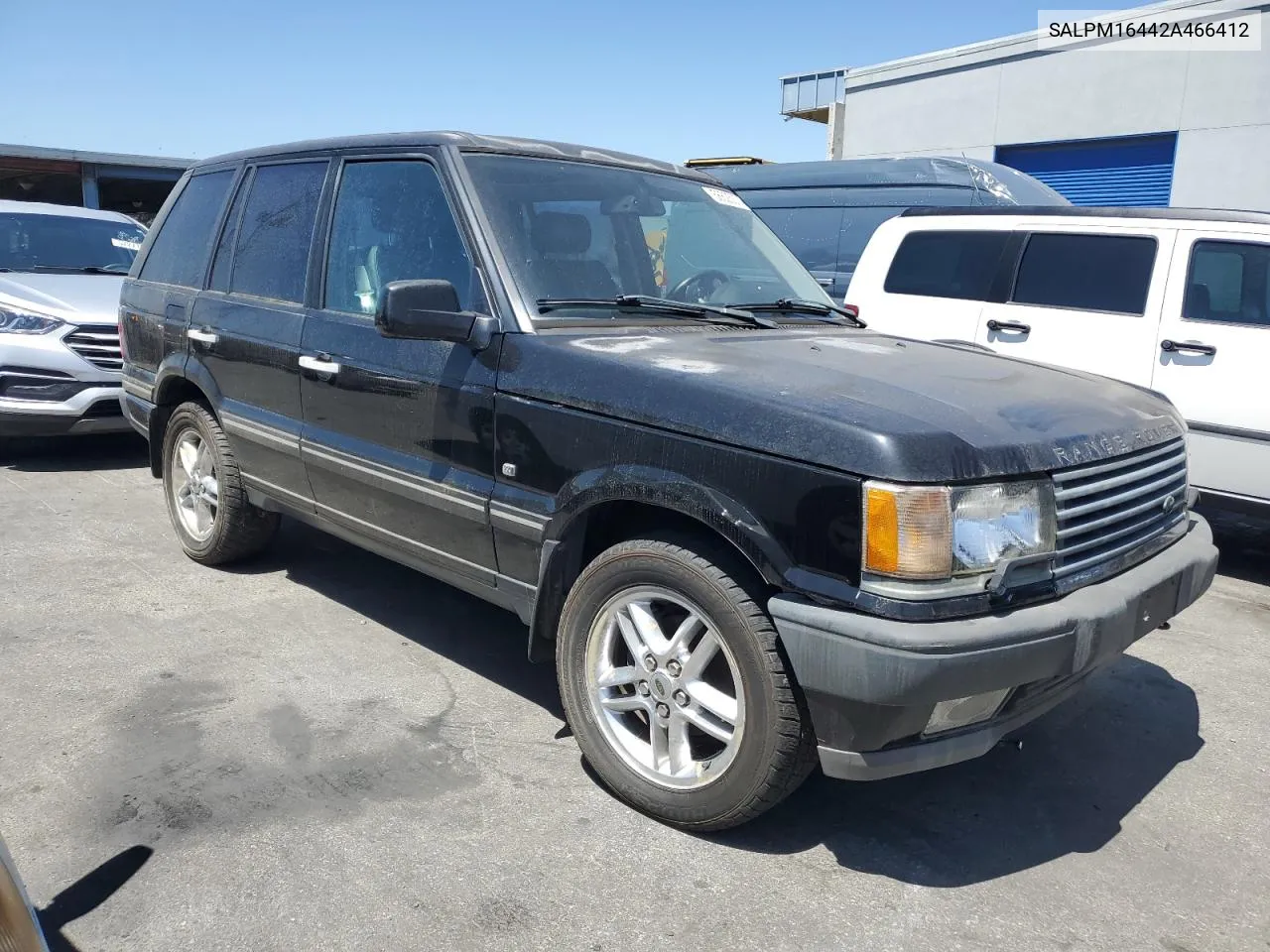 2002 Land Rover Range Rover 4.6 Hse Long Wheelbase VIN: SALPM16442A466412 Lot: 56625074