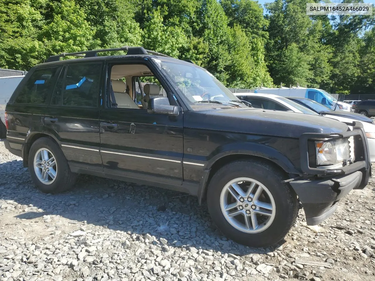 2002 Land Rover Range Rover 4.6 Hse Long Wheelbase VIN: SALPM16452A466029 Lot: 57110274