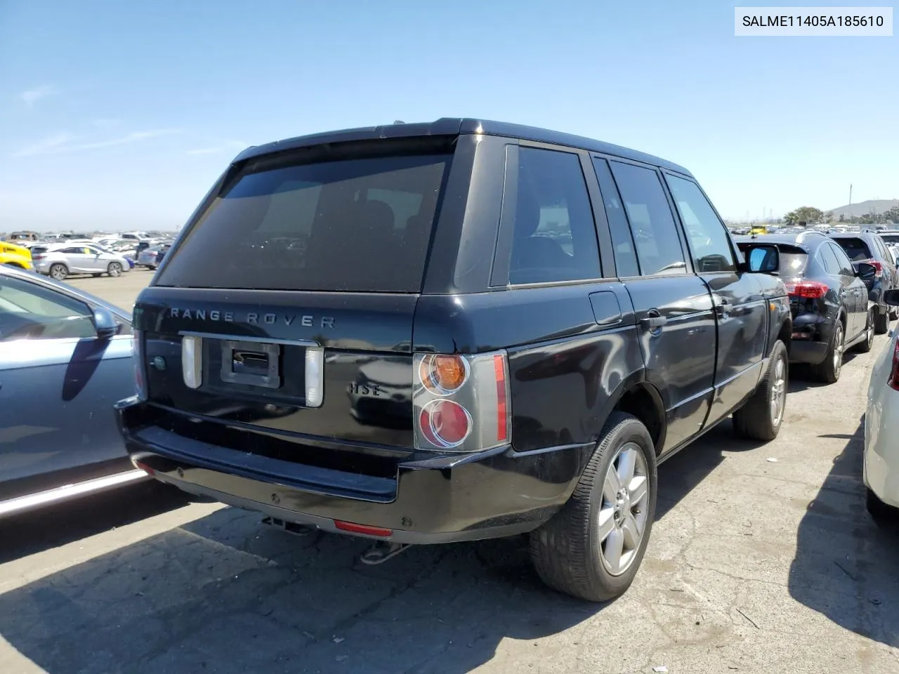 2005 Land Rover Range Rover Hse VIN: SALME11405A185610 Lot: 54669394