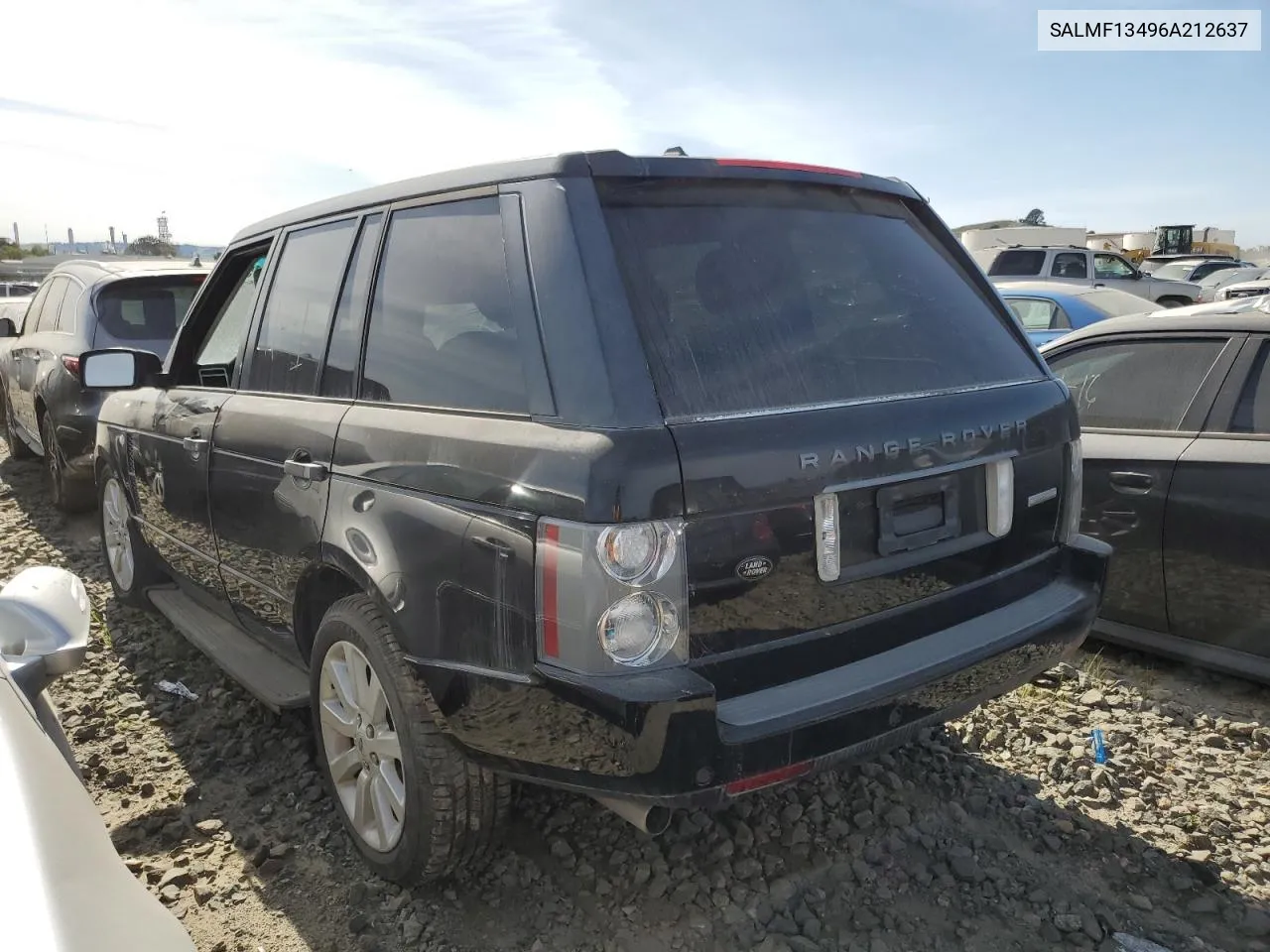 SALMF13496A212637 2006 Land Rover Range Rover Supercharged