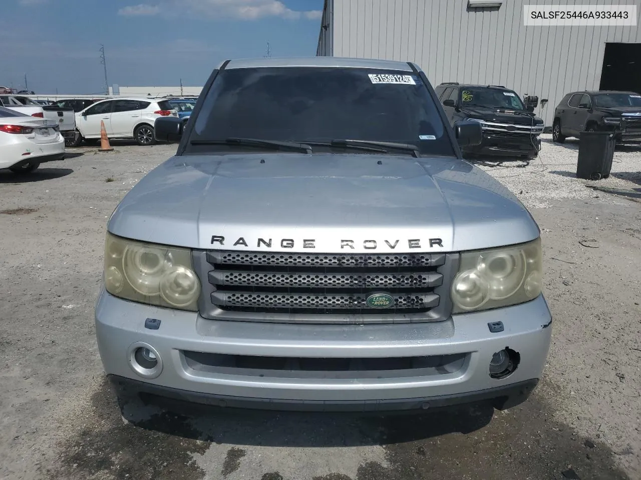 SALSF25446A933443 2006 Land Rover Range Rover Sport Hse