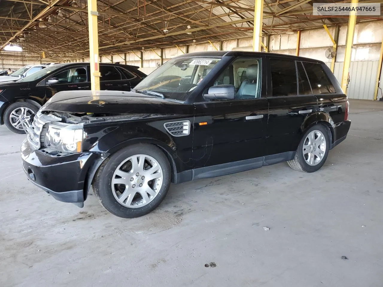 2006 Land Rover Range Rover Sport Hse VIN: SALSF25446A947665 Lot: 53962714