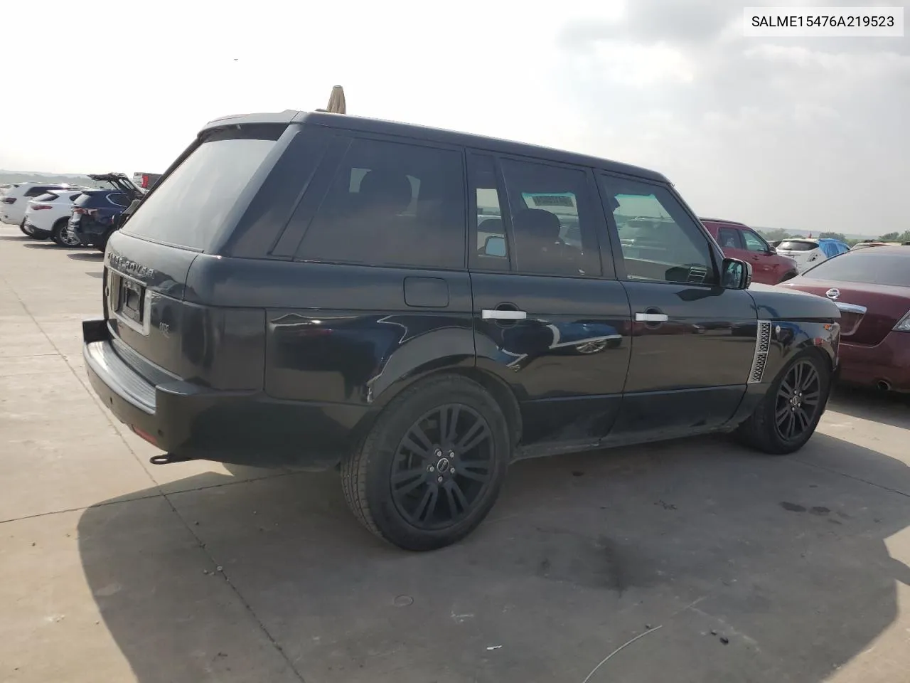 2006 Land Rover Range Rover Hse VIN: SALME15476A219523 Lot: 54125024