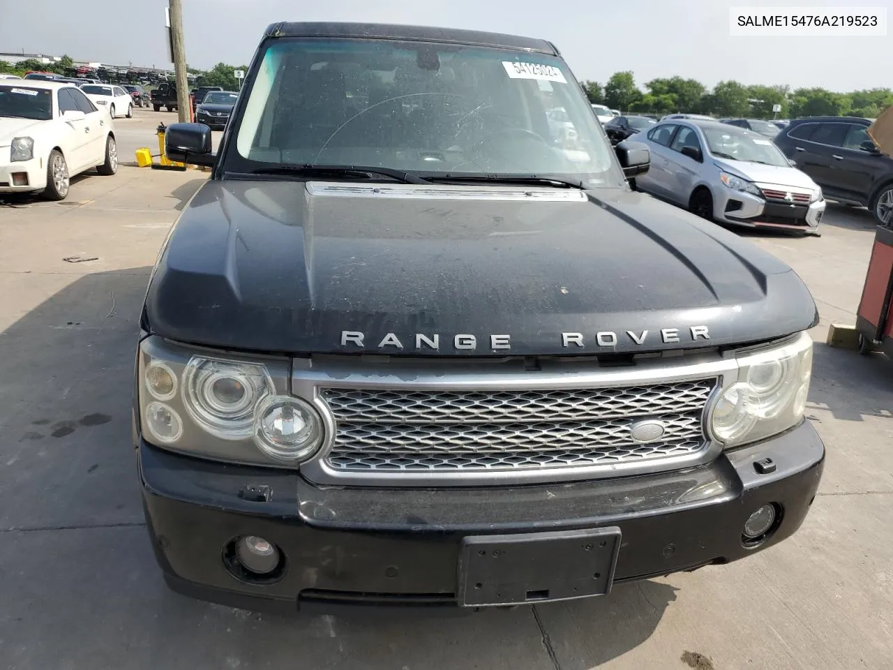 2006 Land Rover Range Rover Hse VIN: SALME15476A219523 Lot: 54125024