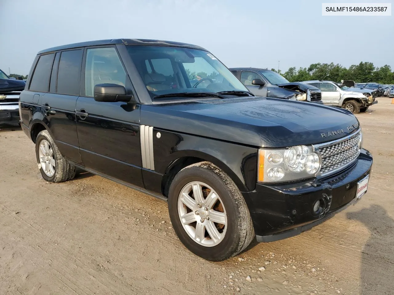 2006 Land Rover Range Rover Hse VIN: SALMF15486A233587 Lot: 54733094