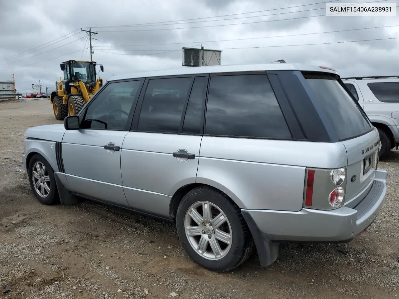 2006 Land Rover Range Rover Hse VIN: SALMF15406A238931 Lot: 54797964