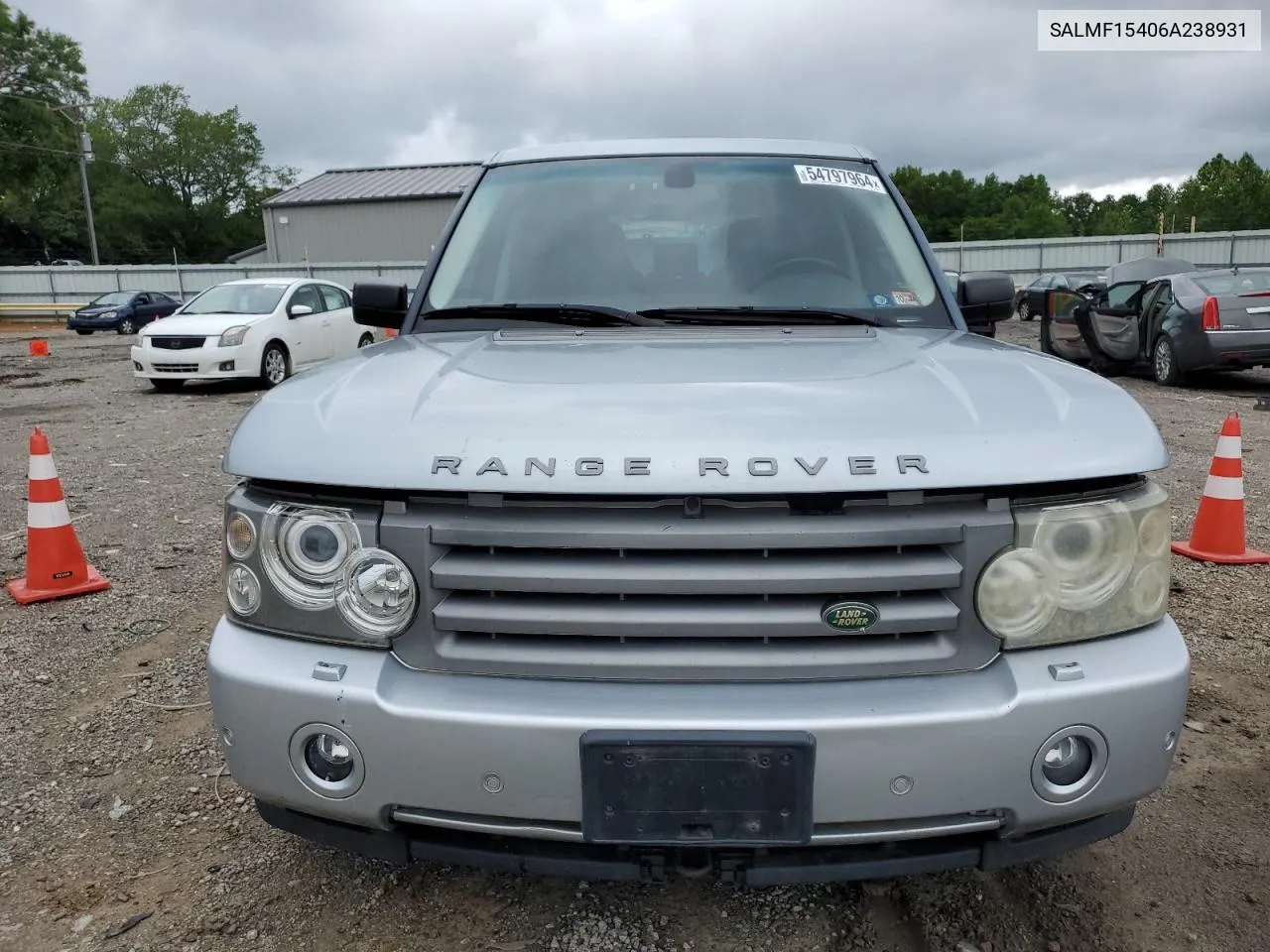 SALMF15406A238931 2006 Land Rover Range Rover Hse