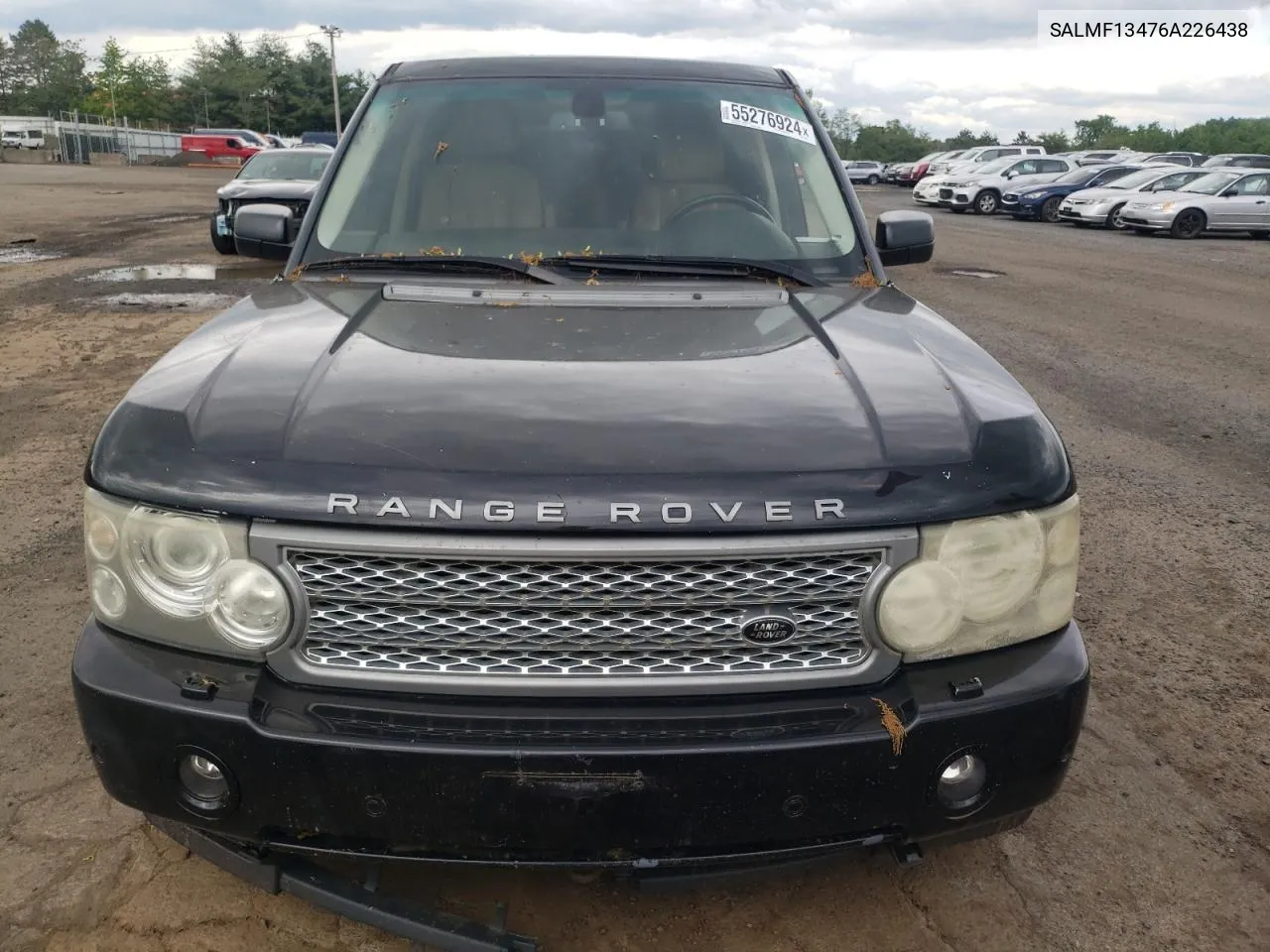 2006 Land Rover Range Rover Supercharged VIN: SALMF13476A226438 Lot: 55276924