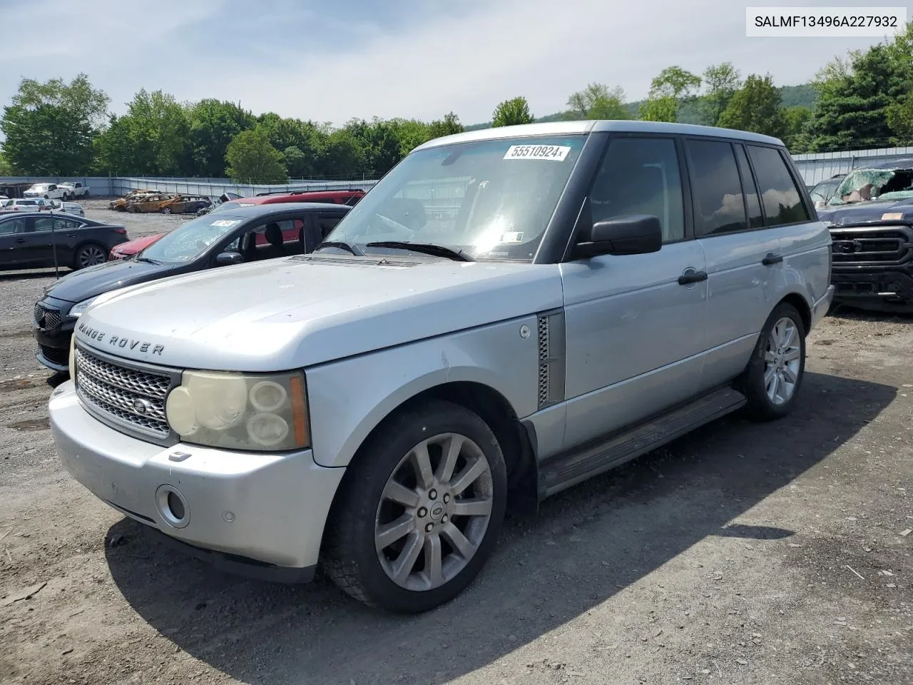 SALMF13496A227932 2006 Land Rover Range Rover Supercharged