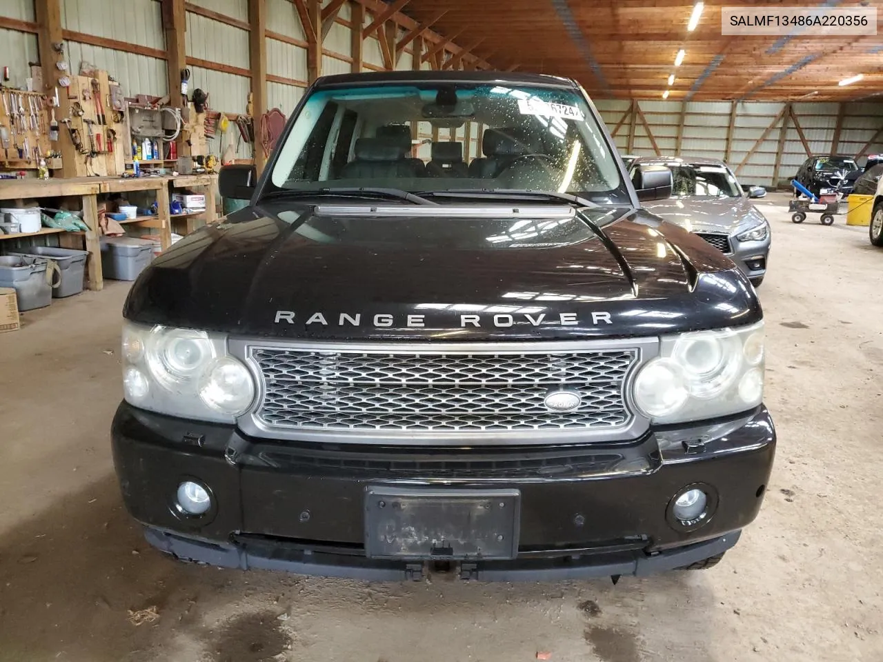 2006 Land Rover Range Rover Supercharged VIN: SALMF13486A220356 Lot: 56386724