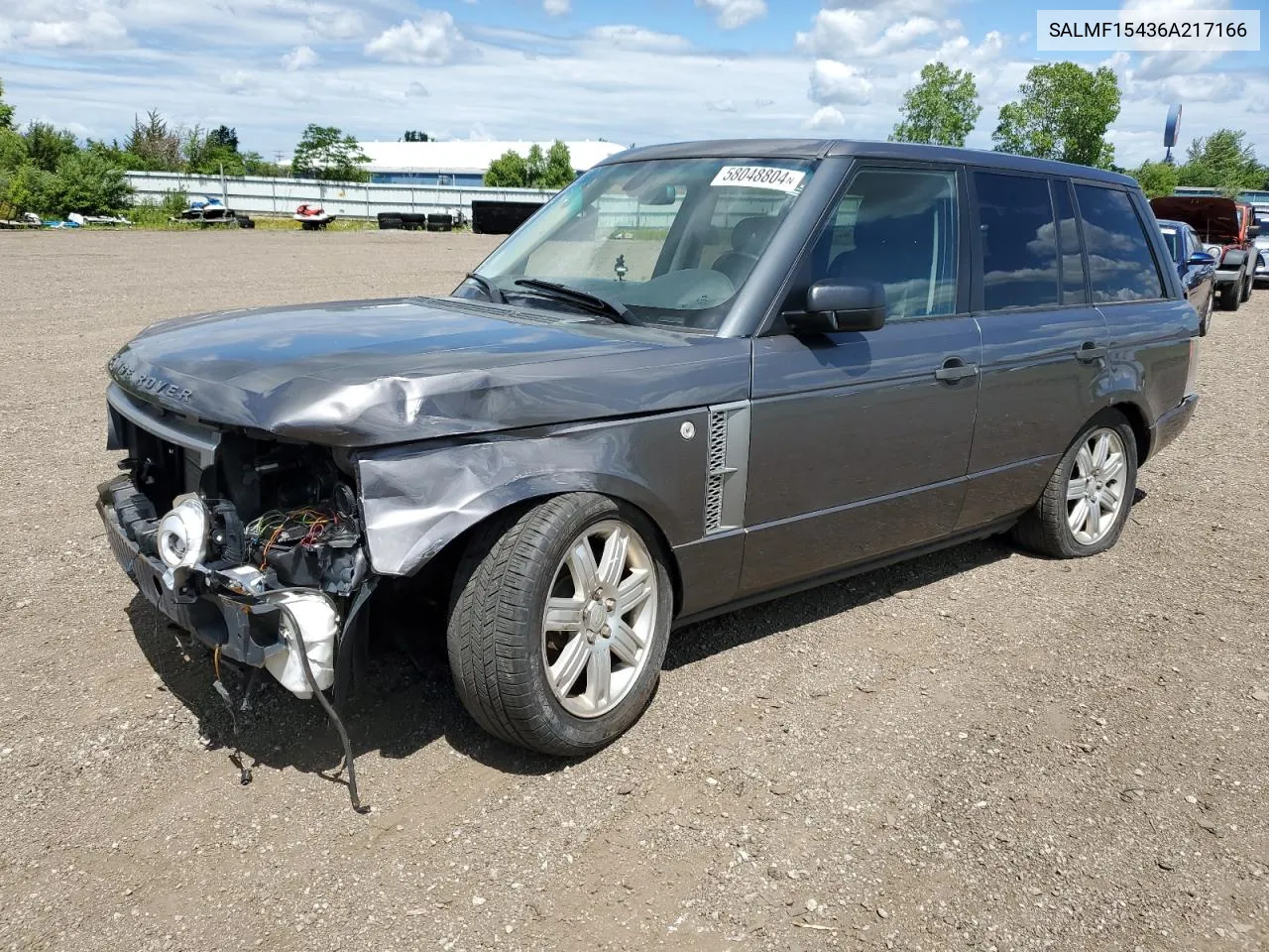 2006 Land Rover Range Rover Hse VIN: SALMF15436A217166 Lot: 58048804