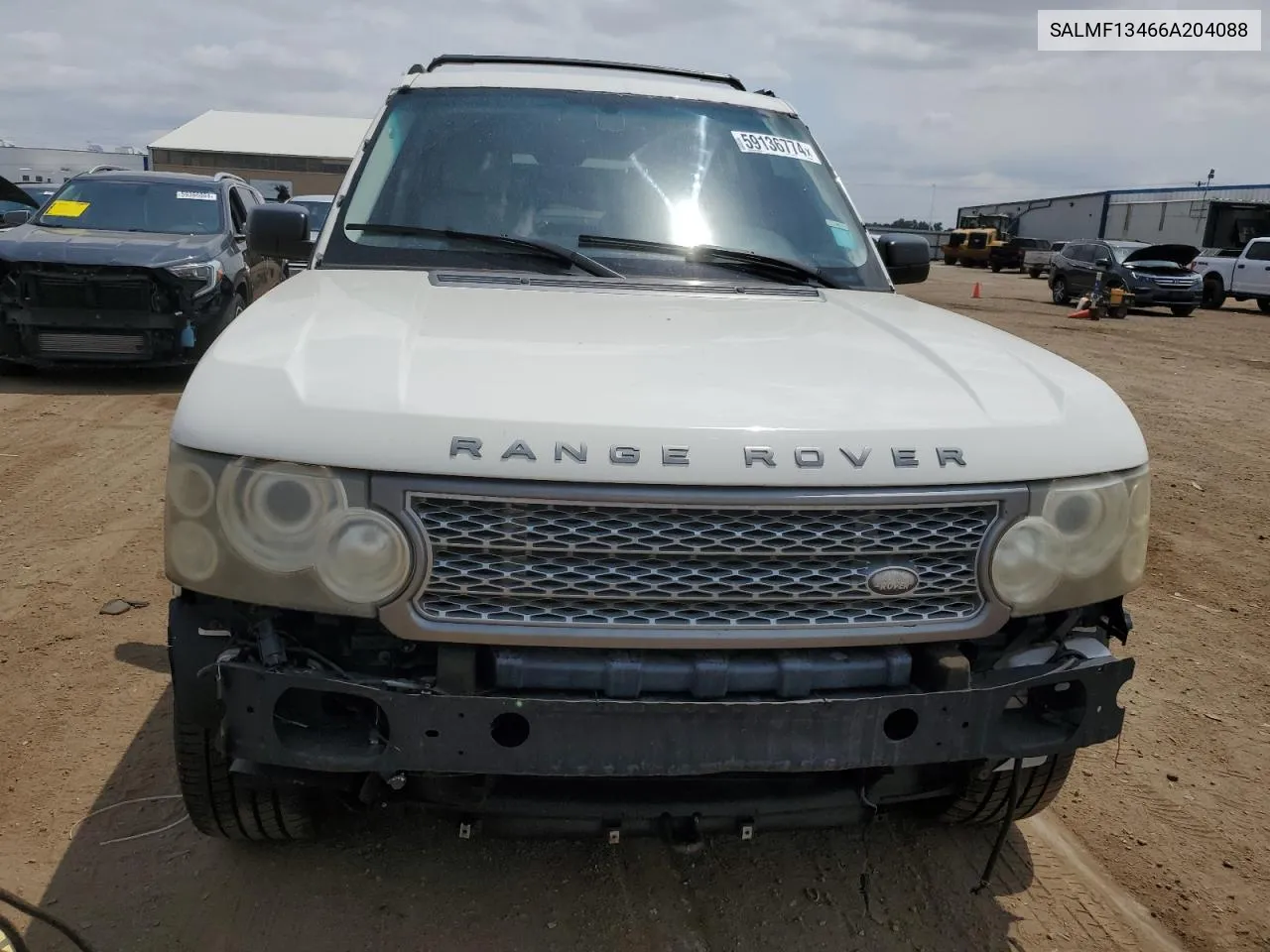 2006 Land Rover Range Rover Supercharged VIN: SALMF13466A204088 Lot: 59136774