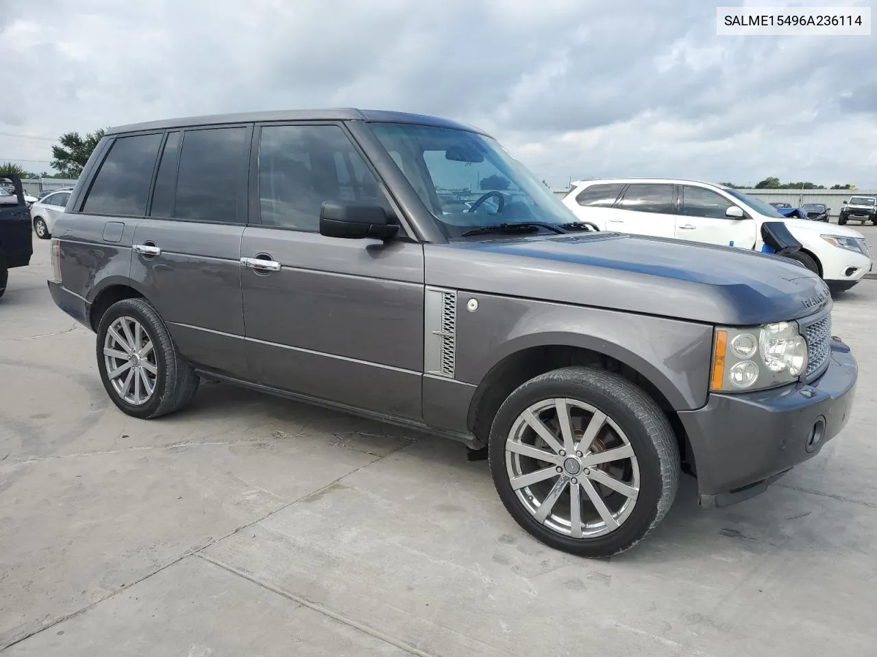 2006 Land Rover Range Rover Hse VIN: SALME15496A236114 Lot: 59949044