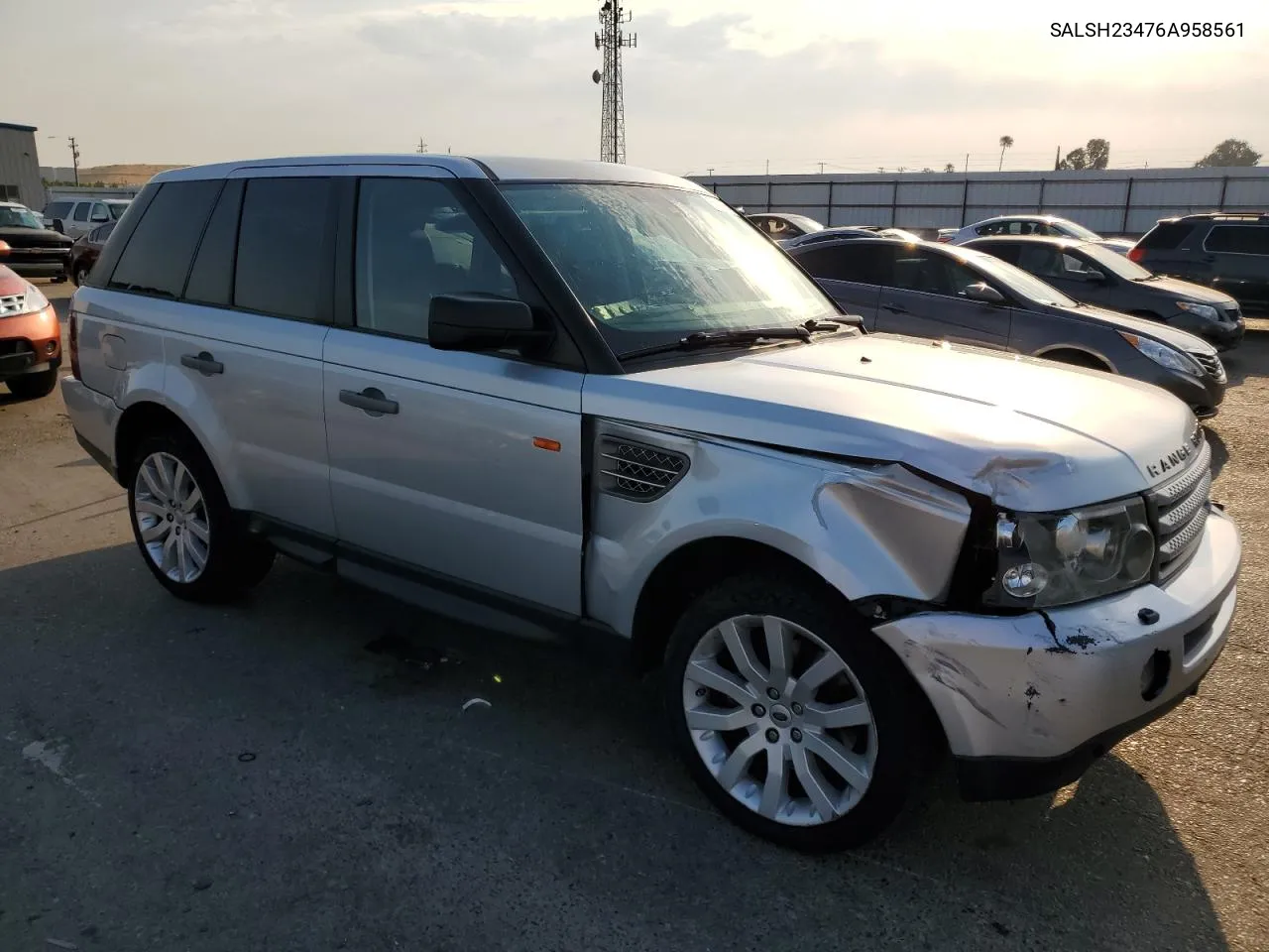 2006 Land Rover Range Rover Sport Supercharged VIN: SALSH23476A958561 Lot: 62951464