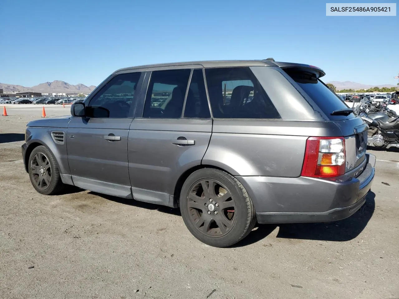 SALSF25486A905421 2006 Land Rover Range Rover Sport Hse