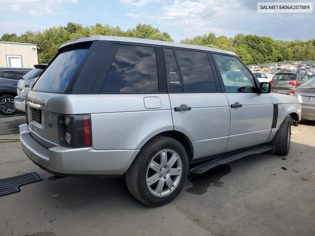 2006 Land Rover Range Rover Hse VIN: SALME15406A207889 Lot: 67335124