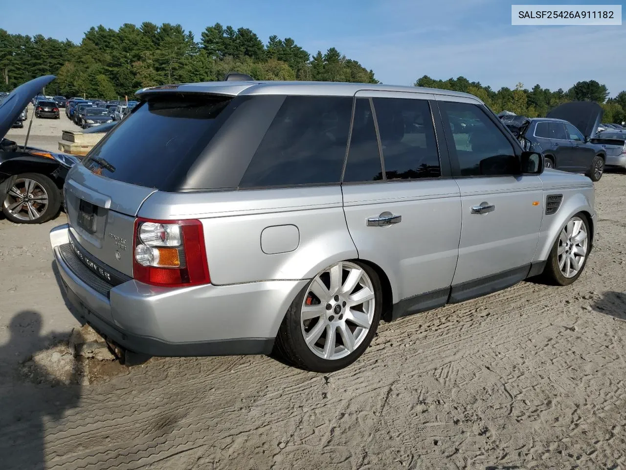 SALSF25426A911182 2006 Land Rover Range Rover Sport Hse