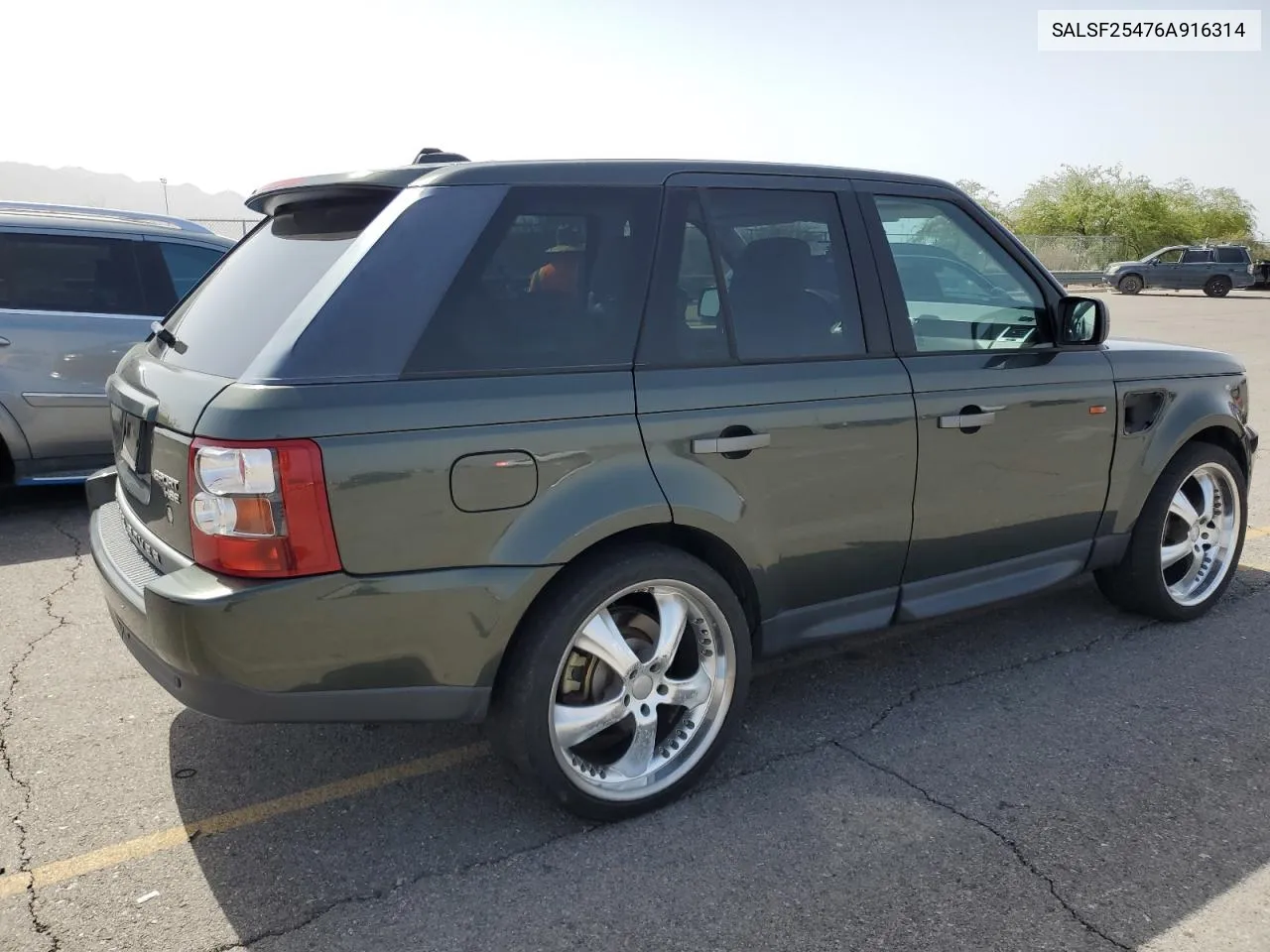 SALSF25476A916314 2006 Land Rover Range Rover Sport Hse