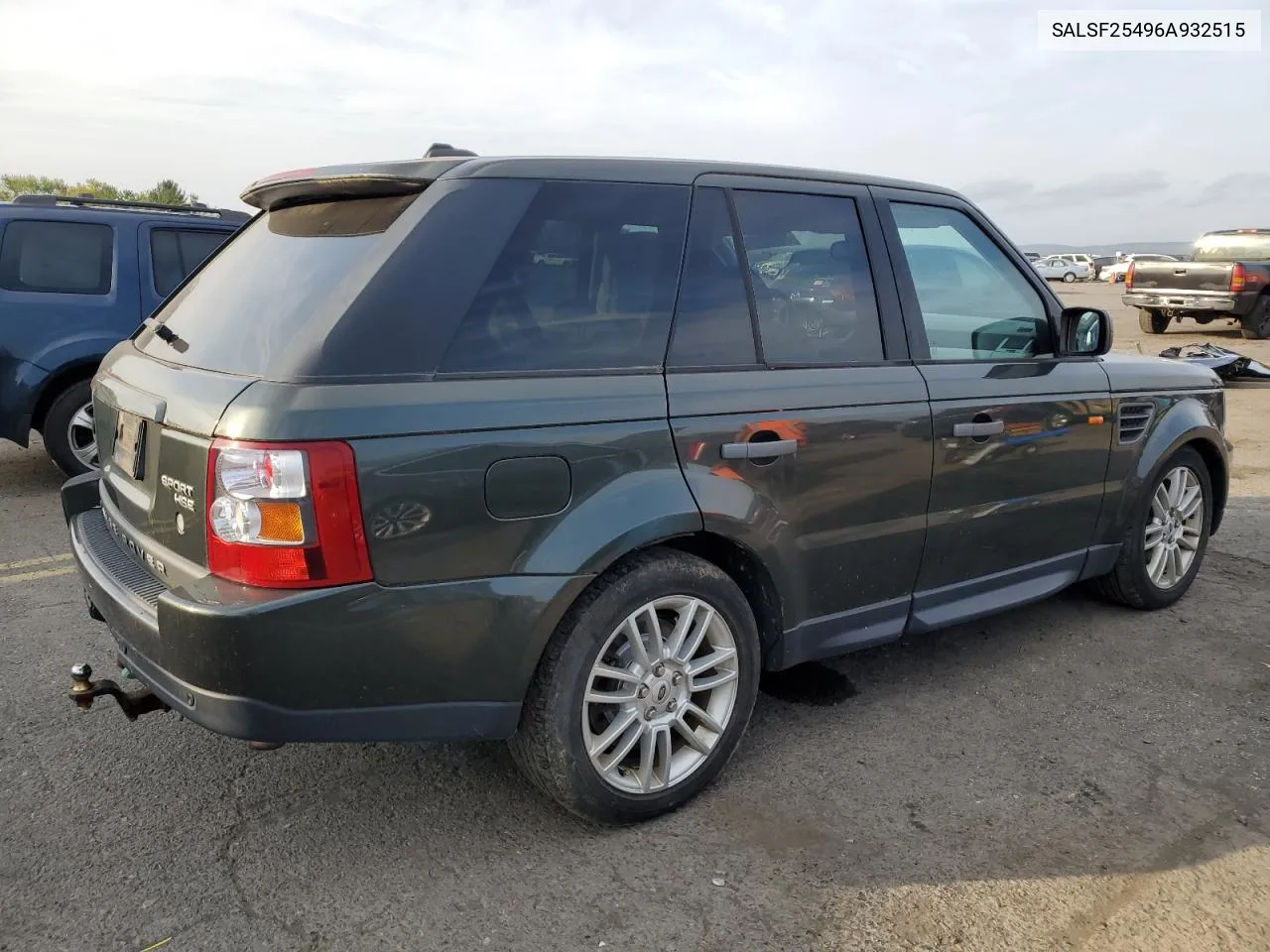 SALSF25496A932515 2006 Land Rover Range Rover Sport Hse